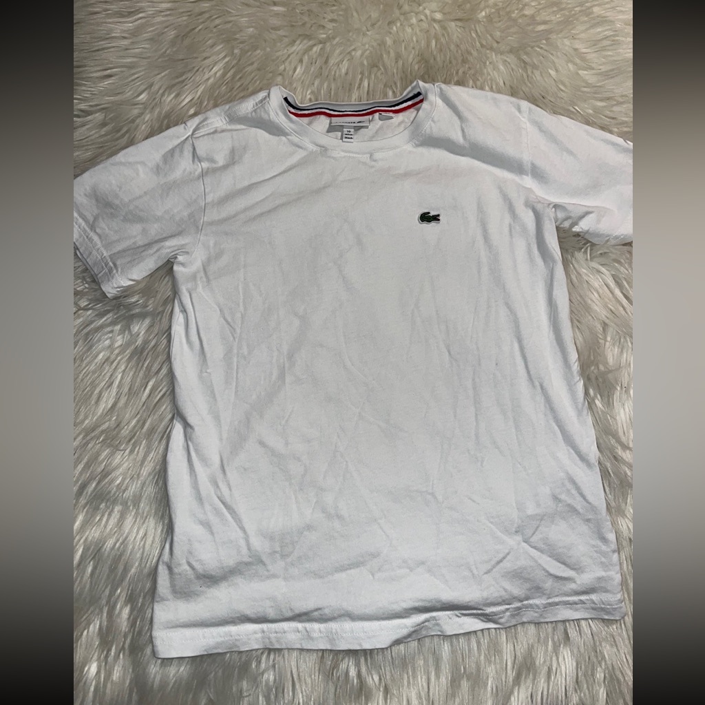 Lacoste White Tshirt